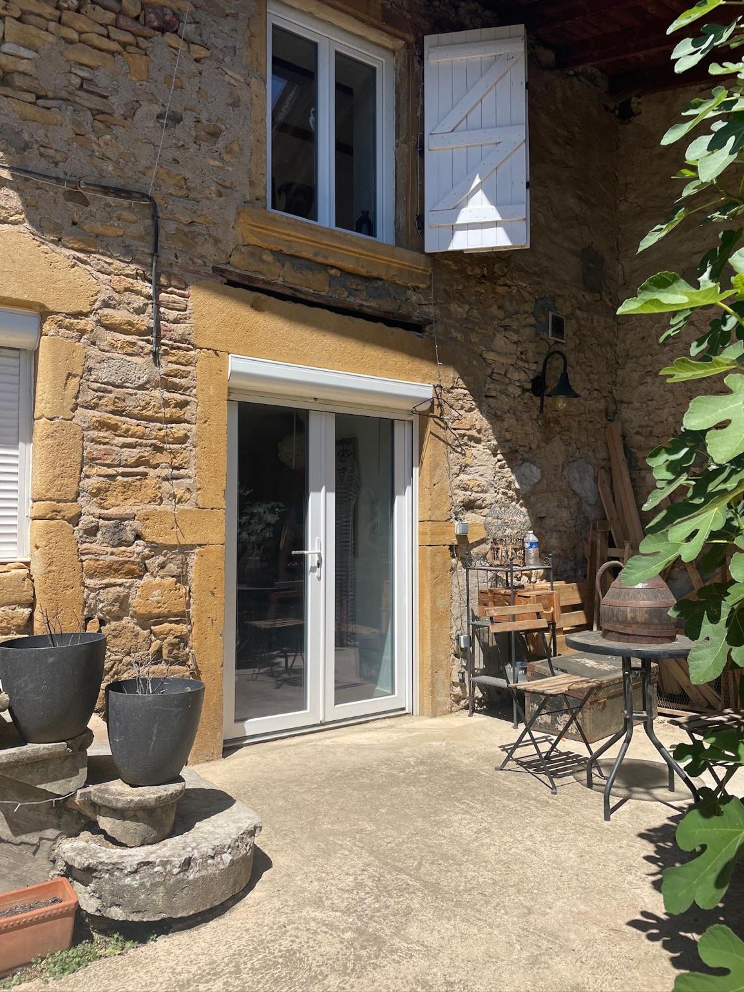 Petit Studio Aux Portes Du Beaujolais Saint-Germain-Nuelles Eksteriør bilde